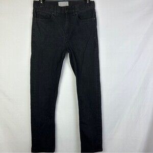 Everlane black straight cut jeans size 25 cotton classic